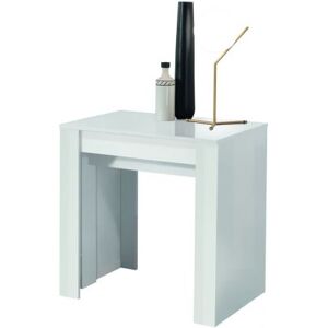 Vivabita Table console extensible contemporaine Eleonore Blanc - Publicité