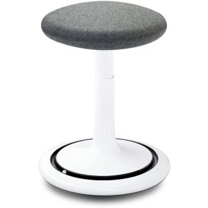 Matelpro Tabouret ergonomique réglable en hauteur 44-66 cm revêtement 100% laine Aline - Publicité