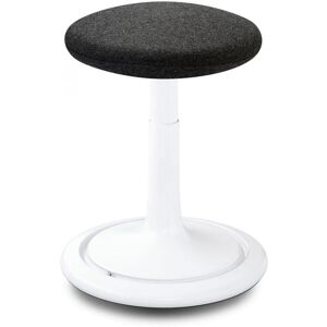 Matelpro Tabouret ergonomique réglable en hauteur 44-66 cm revêtement 100% laine Aline - Publicité