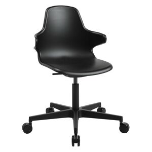 Star One Chaise de bureau moderne réglable en hauteur Malorie Noir - Publicité