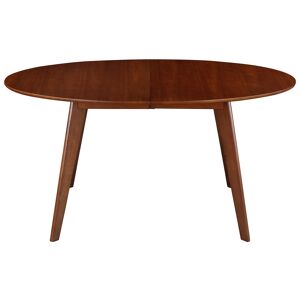 Miliboo Table à manger extensible ovale en bois foncé L150-200 MARIK - Publicité