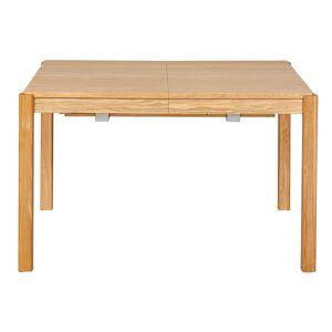 Miliboo Table à manger extensible rallonges intégrées en bois clair chêne rectangulaire L125-238 cm AGALI - Publicité