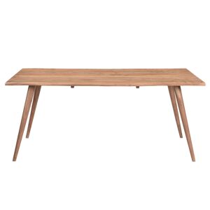 Miliboo Table a manger rectangulaire en bois massif L175 cm SAVANA