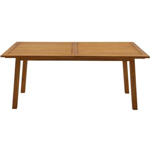 Miliboo Table de jardin extensible rallonges intégrées en bois massif L180-240 cm MAYEL - Publicité