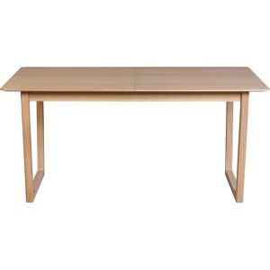 Miliboo Table extensible rallonges intégrées rectangulaire bois clair chêne L160-240 cm LAHO - Publicité