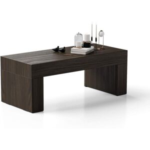 Mobili Fiver Table basse Evolution 90x40 Noyer Americain