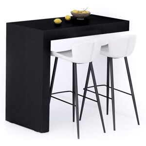 Mobili Fiver Peninsule de Cuisine Evolution 120x60, Frene Noir