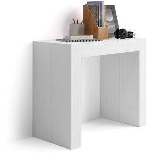 Mobili Fiver Table Console Extensible Angelica 45305x90 cm Frene Blanc