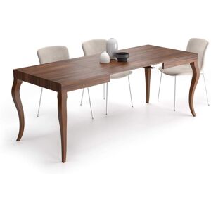 Mobili Fiver Table Extensible Classico 120200x80 cm Noyer