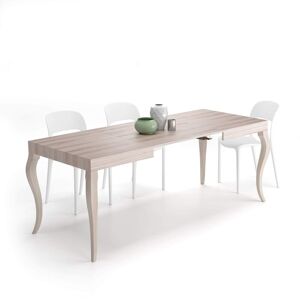 Mobili Fiver Table Extensible Classico, 120(200)x80 cm, Orme Perle