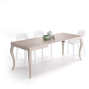 Mobili Fiver Table Extensible Classico, 120(200)x80 cm, Orme Perle