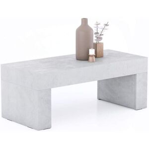 Mobili Fiver Table Basse Evolution 90x40, Gris Béton