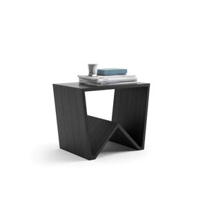 Mobili Fiver Table basse moderne Emma, Frene Noir