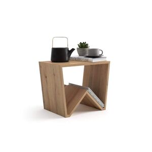Mobili Fiver Table basse moderne Emma, Bois Rustique - Publicité