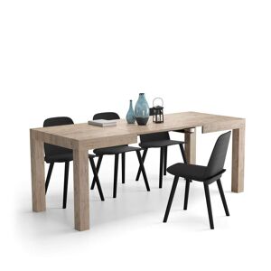 Mobili Fiver Table a manger extensible First 120200x80 cm Chene naturel