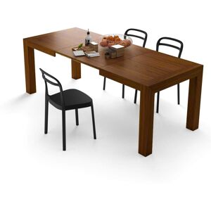 Mobili Fiver Table a manger extensible, Iacopo, 140(220)x90 cm, Noyer