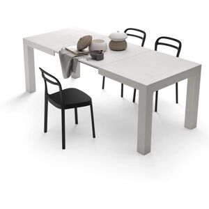 Mobili Fiver Table a manger extensible Iacopo 140220x90 cm Frene blanc