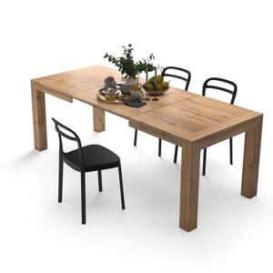 Mobili Fiver Table a manger extensible, Iacopo, 140(220)x90 cm, Bois Rustique