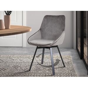 Mobistoxx Chaise design pivotante ISKO gris