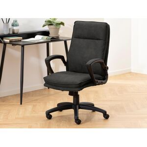 Mobistoxx Chaise de bureau ANGELINA anthracite