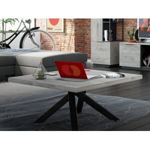 Mobistoxx Table basse SNAPO 90 cm stanley hickory/noir - Publicité