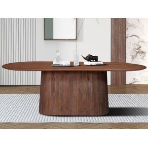 Mobistoxx Table repas MIGADON 230 cm brun clair