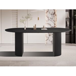 Mobistoxx Table repas LARUSSO 200 cm brun foncé