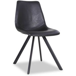 Mobistoxx Chaise moderne YUKA noir