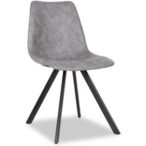 Mobistoxx Chaise moderne YUKA gris