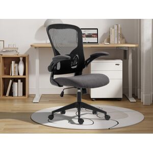 Mobistoxx Fauteuil de bureau MAROLA noir/gris