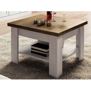 Mobistoxx Table basse BOSTA 70 cm pin nordique/chêne sauvage