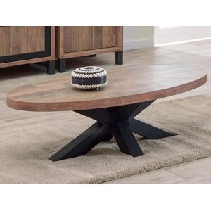 Mobistoxx Table basse ALCANTARA 135 cm old teck