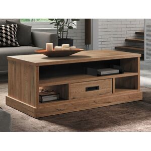 Mobistoxx Table basse PIRELI 125 cm chêne scarlet