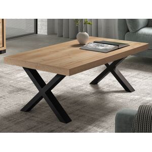 Mobistoxx Table basse RIMINI 130 cm chêne arizona