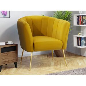 Mobistoxx Chaise confort GILARDI jaune - Publicité