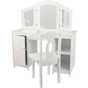 Kidkraft Coiffeuse en Bois Blanc pour Enfant Design Contemporain