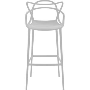 KARTELL tabouret MASTERS STOOL H 75 cm (Blanc - Technopolymère thermoplastique recyclé soft touch) - Publicité