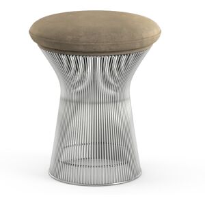 KNOLL tabouret PLATNER (Sandstone / Nickel - Tissu Knoll Velvet / Métal) - Publicité