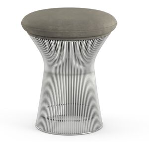 KNOLL tabouret PLATNER (Silver / Nickel - Tissu Knoll Velvet / Métal) - Publicité