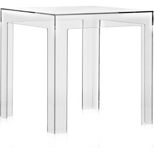 KARTELL table basse JOLLY (Cristal - Polycarbonate transparent) - Publicité