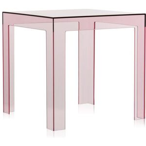 KARTELL table basse JOLLY (Rose - Polycarbonate transparent) - Publicité