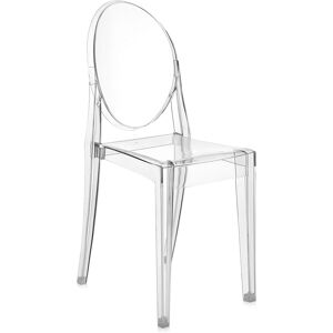 KARTELL chaise VICTORIA GHOST (Cristal - Polycarbonate 2.0 à partir de matière première renouvelable) - Publicité