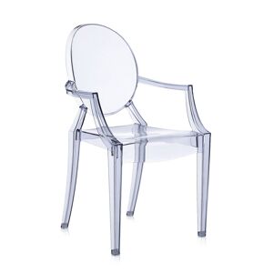 KARTELL chaise LOUIS GHOST (Bleu - Polycarbonate 2.0 à partir de matière première renouvelable) - Publicité