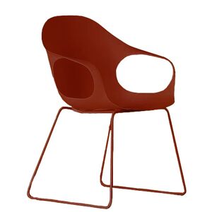 KRISTALIA fauteuil avec luge ELEPHANT (Terre cuite - acier verni et polyuréthane)