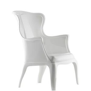 PEDRALI fauteuil PASHA (Blanc - Polycarbonate)