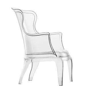 PEDRALI fauteuil PASHA (Transparent - Polycarbonate)