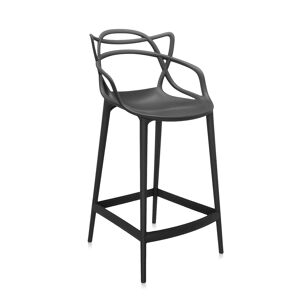 KARTELL tabouret MASTERS STOOL H 65 cm (Noir - Technopolymère thermoplastique recyclé soft touch) - Publicité