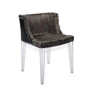 KARTELL fauteuil MADEMOISELLE KRAVITZ (Fur-python, structure transparente - Polycarbonate) - Publicité