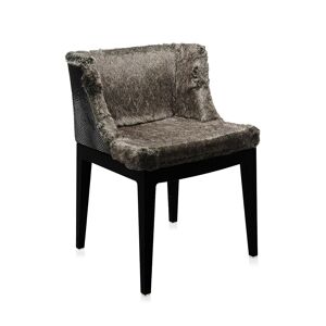 KARTELL fauteuil MADEMOISELLE KRAVITZ (Fur-python, structure Noire - Polycarbonate coloré dans la masse) - Publicité