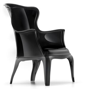 PEDRALI fauteuil PASHA (Noir - Polycarbonate)